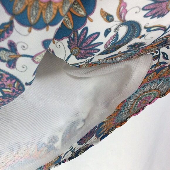 19 Cooper Dress Womens Size Large Sleeveless V-Neck Lightweight Medallion Print - Picture 5 of 7